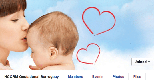 Gestational Surrogracy, NCCRM